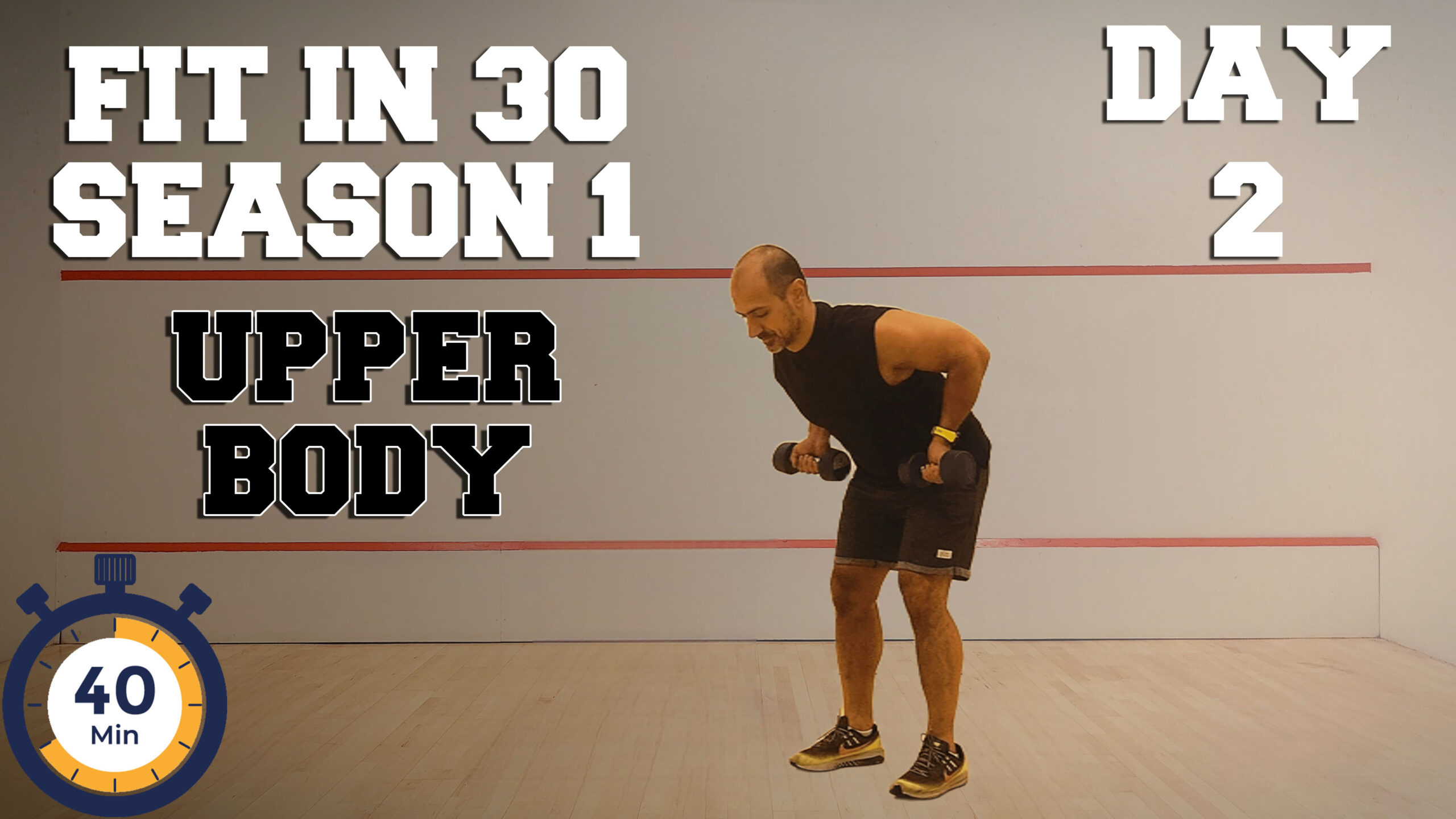 DAY 2 // Upper Body // Dumbbell Workout // 40 MINS