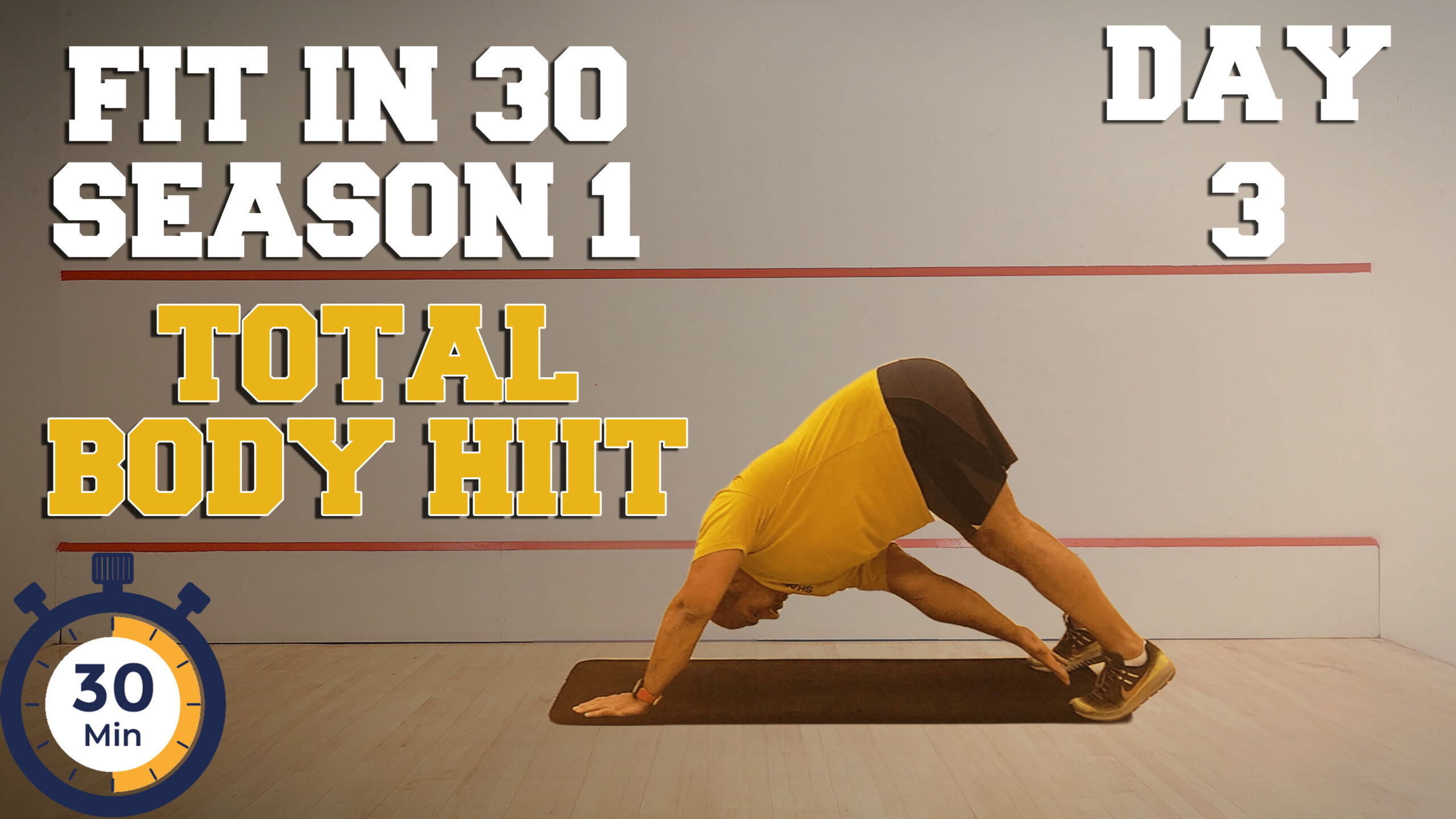 DAY 3 // Total Body Hiit Cardio Workout + ABS // 30 MINS
