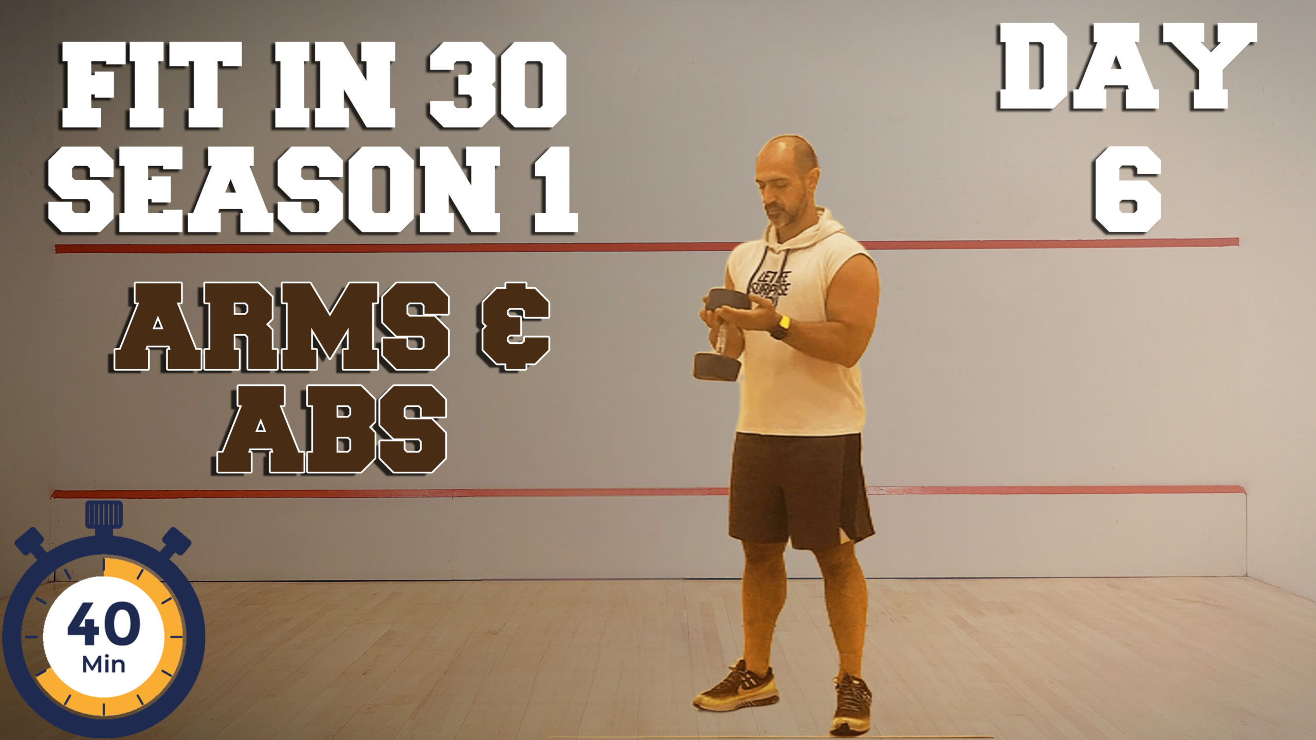 DAY 6 // Arms & Abs Workout // 40 MINS 