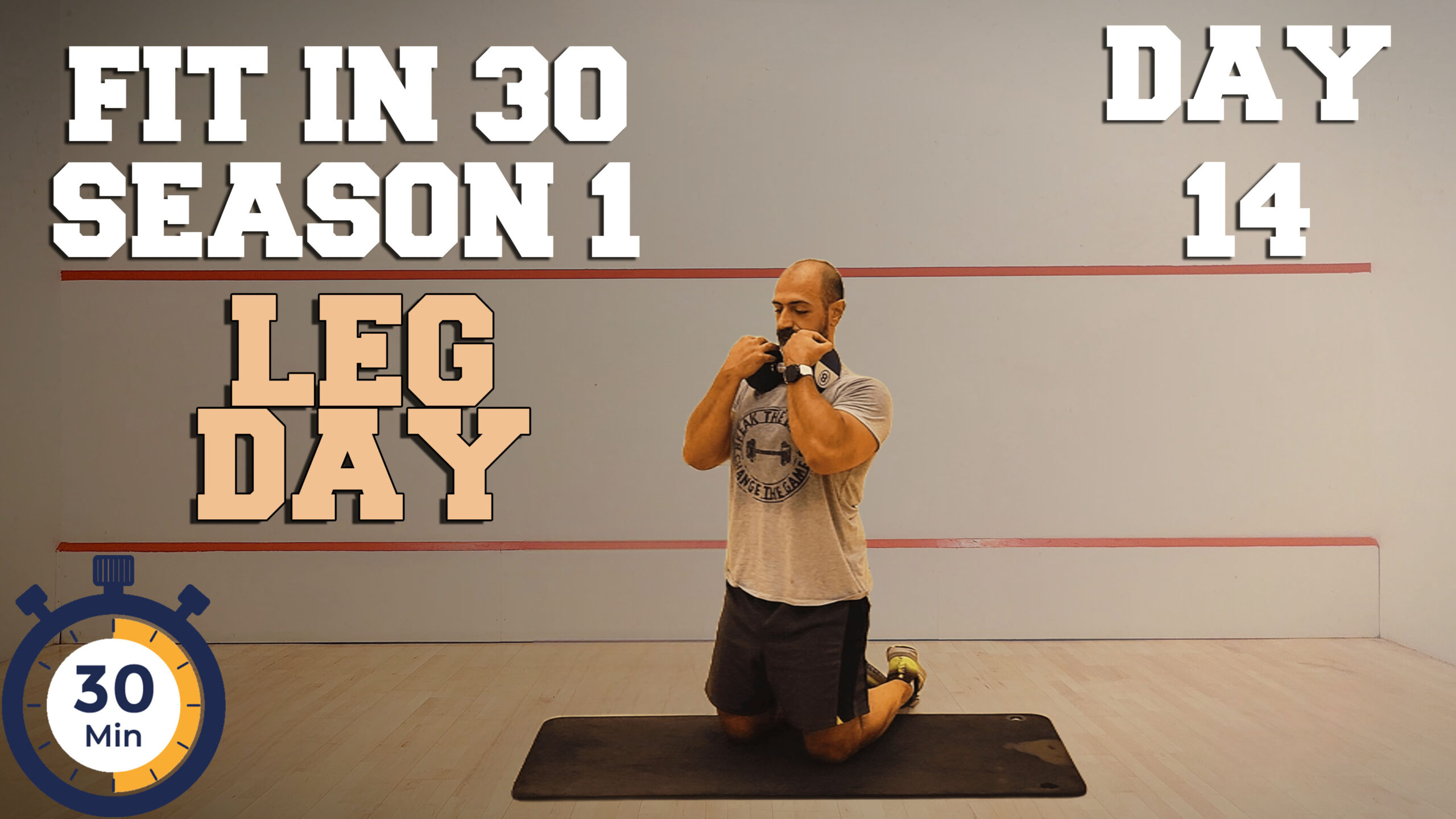 DAY 14 // Leg Day Workout | Lower Body Dumbbell Workout // 30 MINS