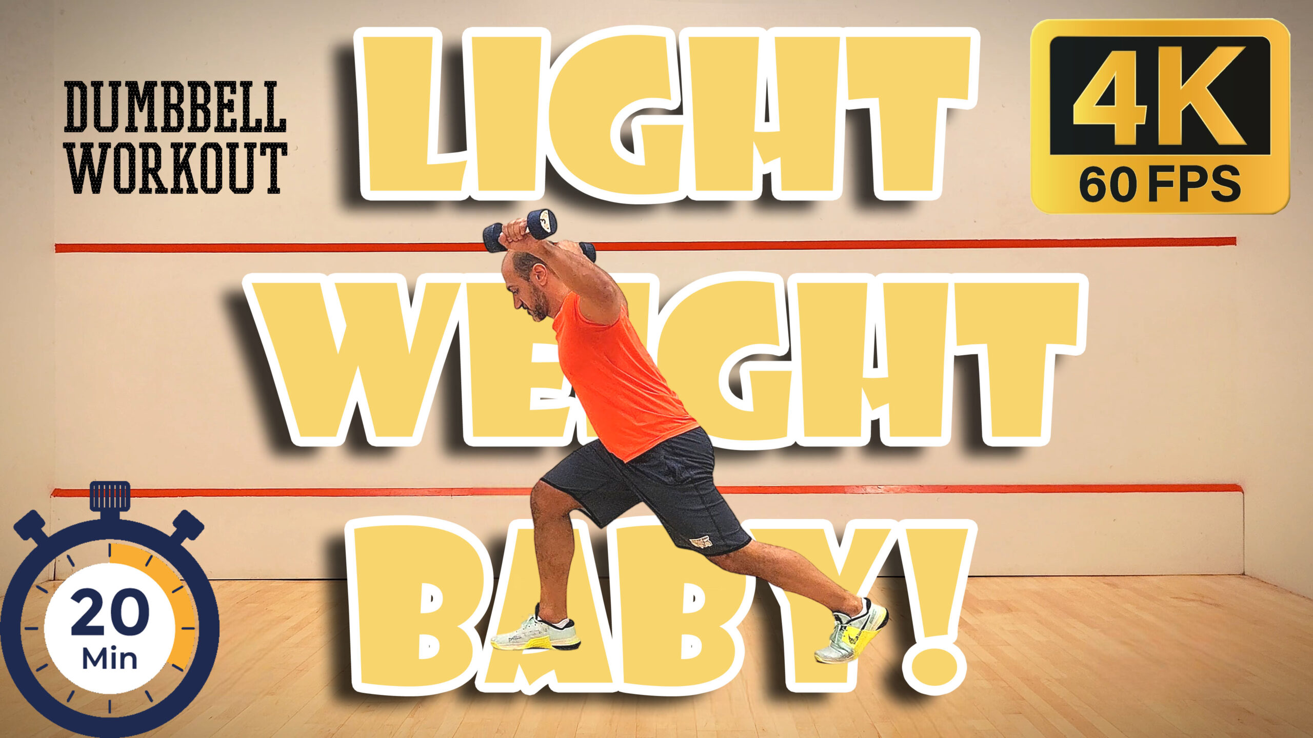20 Min // Full Body Dumbbell Workout // Light Weight Baby