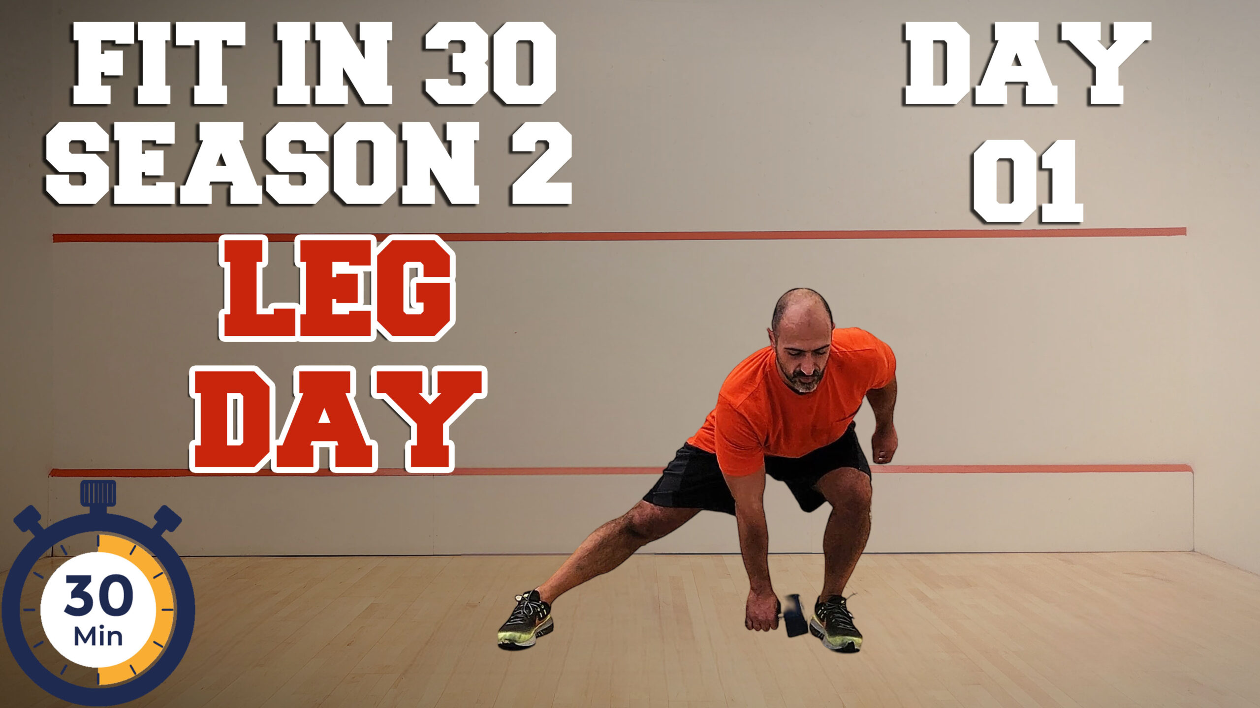 Fit in 30 | Season 2 // Day 1 // Leg Day // Dumbbell Workout