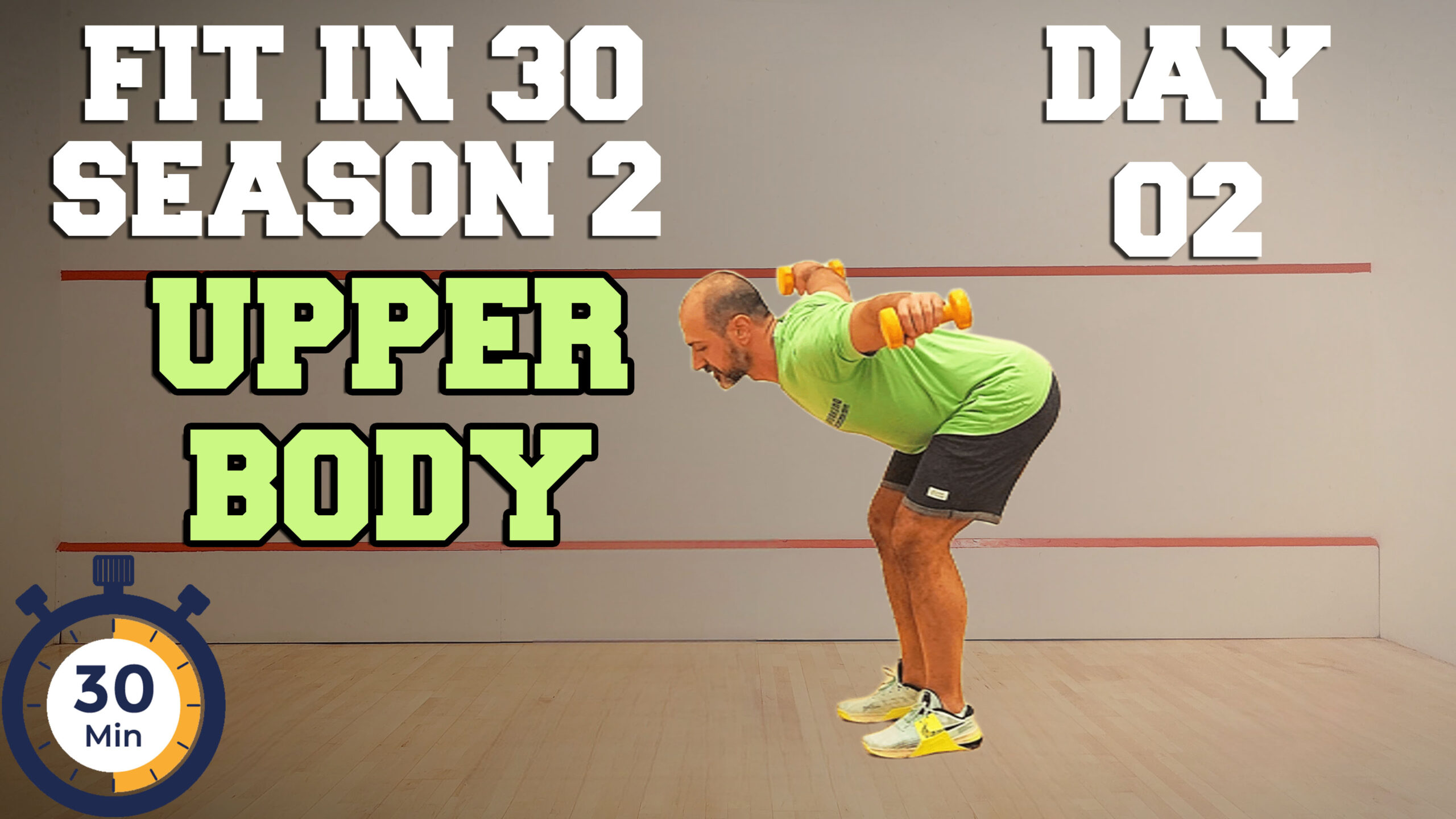 Fit in 30 | Season 2 // Day 2 // Upper Day // Dumbbell Workout 