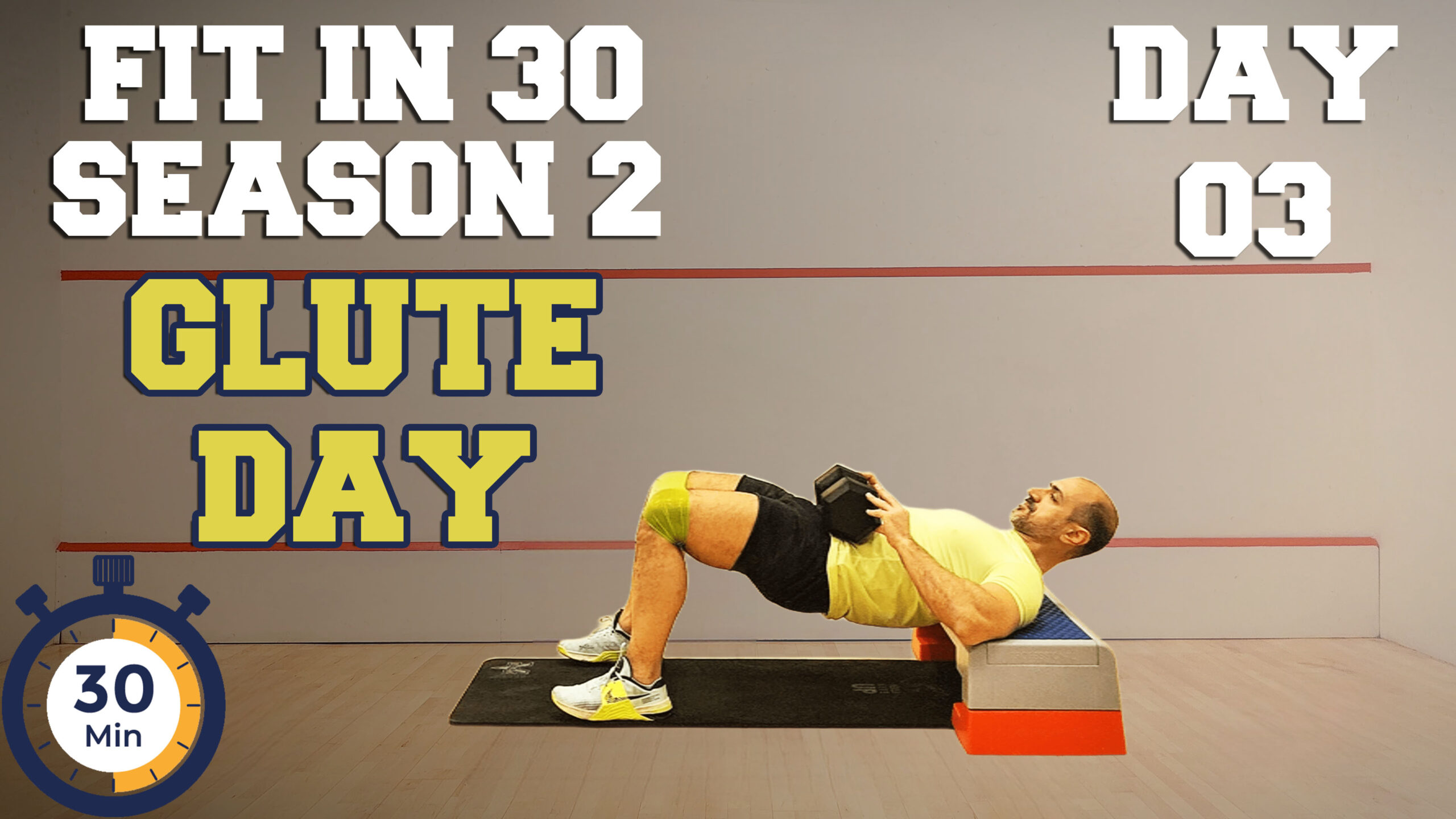 Fit in 30 | Season 2 // Day 3 // Glute Day // Dumbbell Workout
