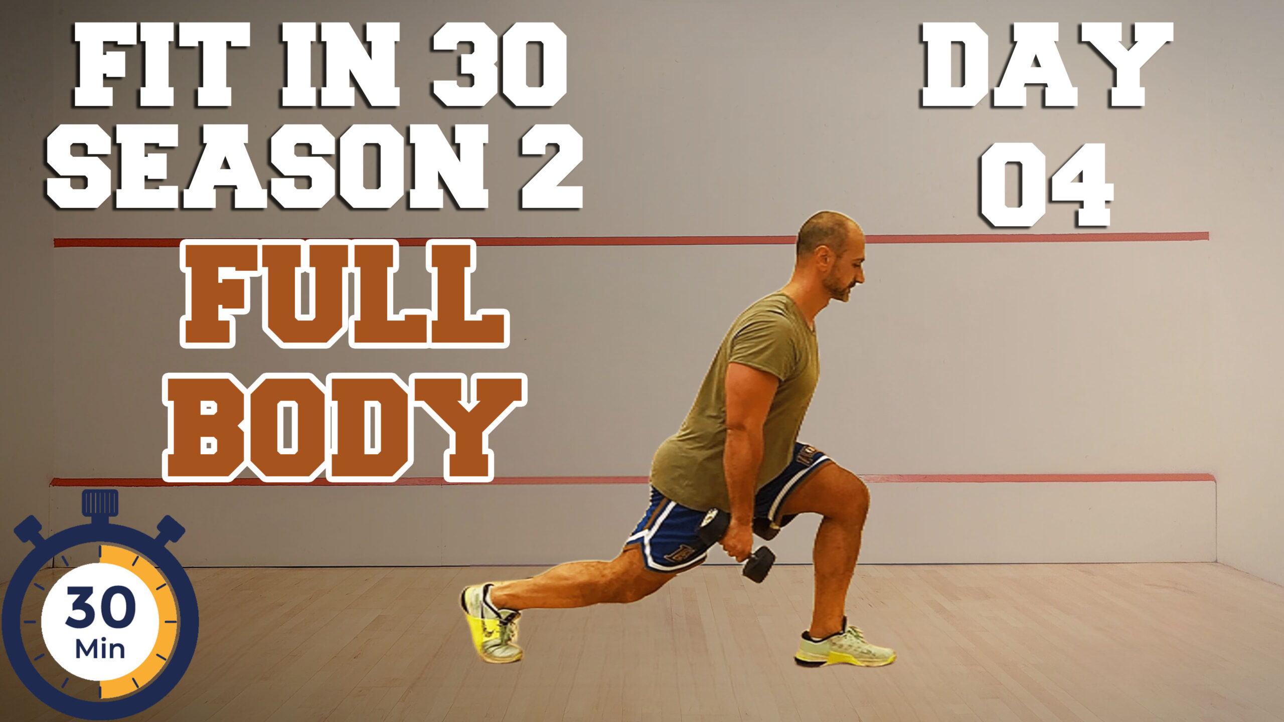 Fit in 30 | Season 2 // Day 4 // Full Body Circuit // Dumbbell Workout 