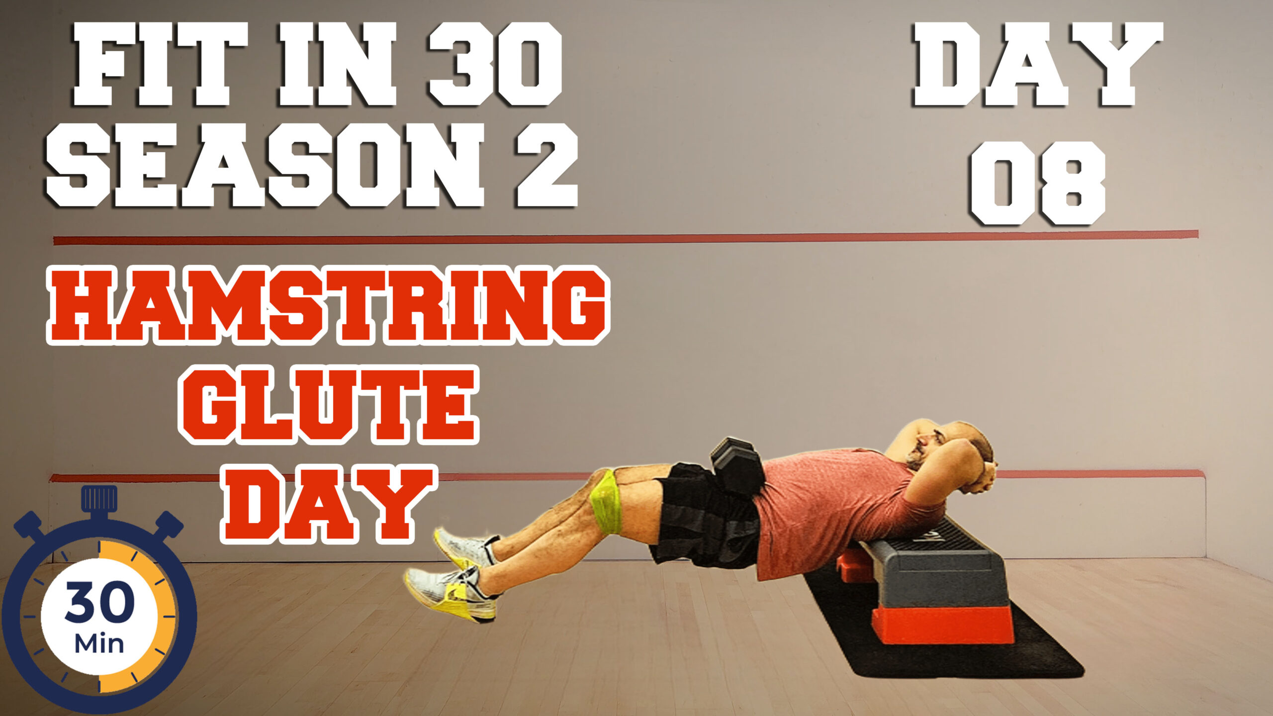 Fit in 30 | Season 2 // Day 8 // Hamstring Glute Day // Dumbbell Workout