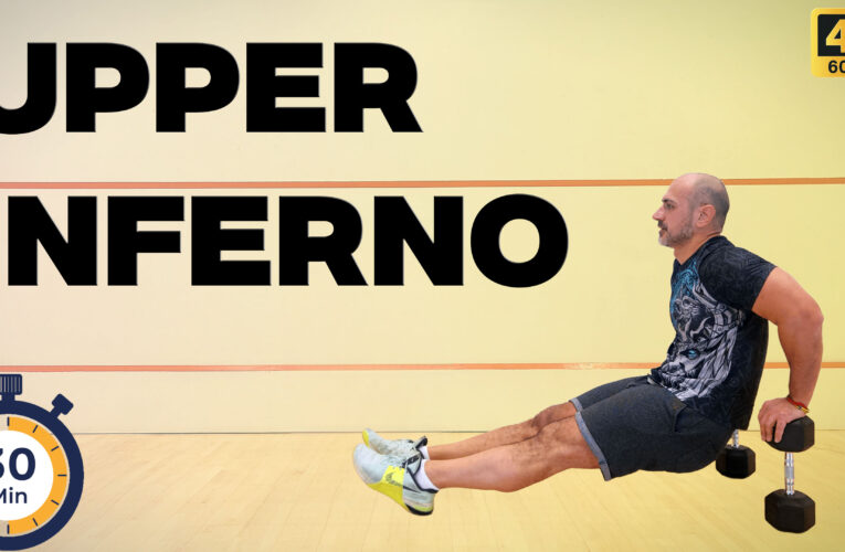 30 Min // Upper Inferno // Dumbbell Workout