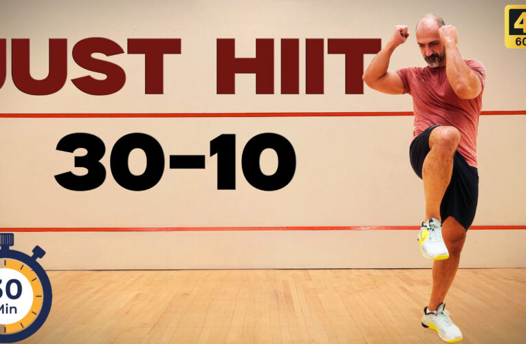 30 Min | Just HIIT 30/10 | Bodyweight Workout